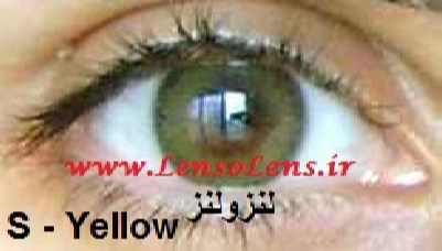 لنز رنگی سولکو جیالو زرد یلو لنز رنگی سولکو جیالو زرد یلو