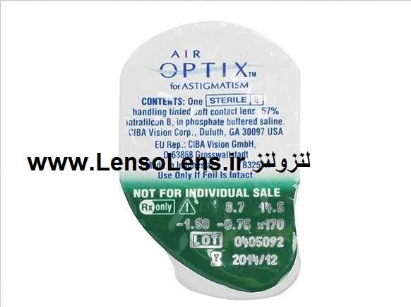 لنز توریک ایراپتیکس لنز توریک ایراپتیکس